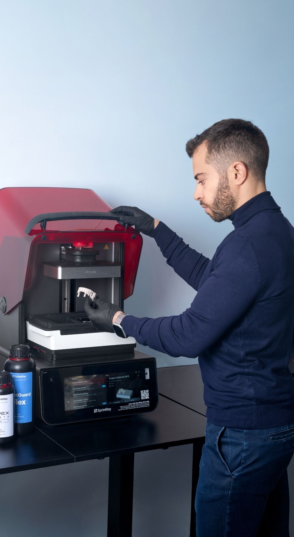 stampa 3d faccette enrico zara sassari